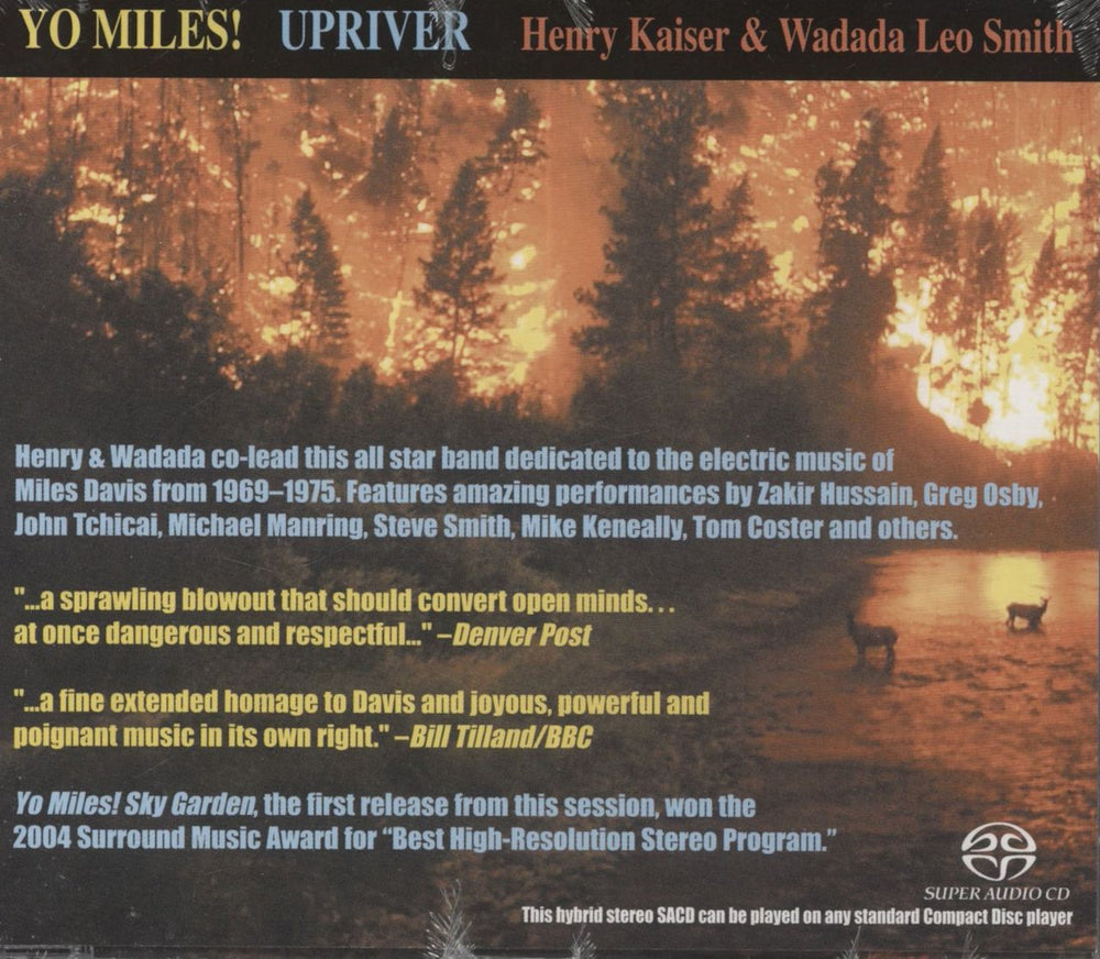 Miles Davis Henry Kaiser & Wadada Leo Smith: Yo Miles! – Upriver - Sealed US super audio CD SACD RUNE201/202