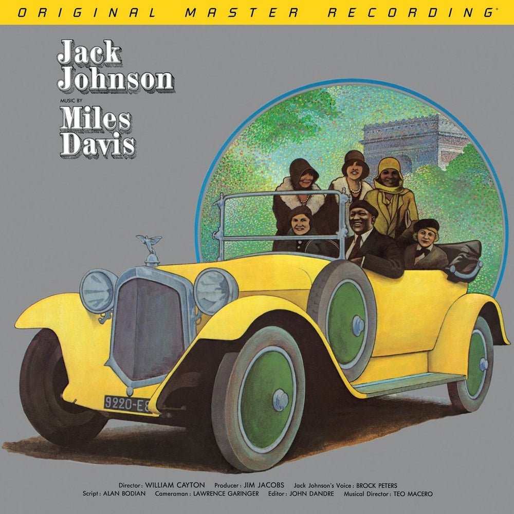 Miles Davis Jack Johnson - Original Master Recording - SuperVinyl 180 Gram - Sealed US vinyl LP album (LP record) MFSV1-516