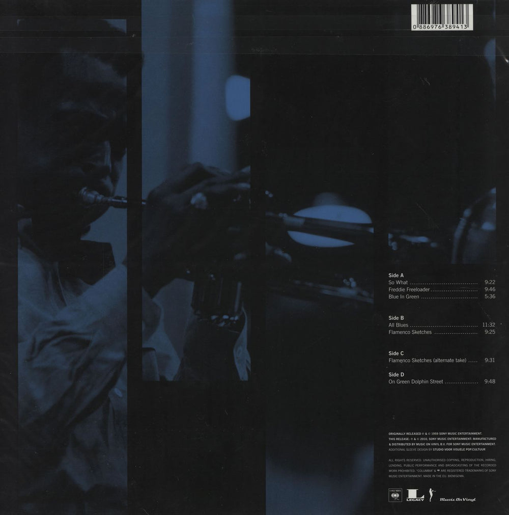 Miles Davis Kind Of Blue - Expanded & Remastered - Sealed UK 2-LP vinyl record set (Double LP Album) 886976389413