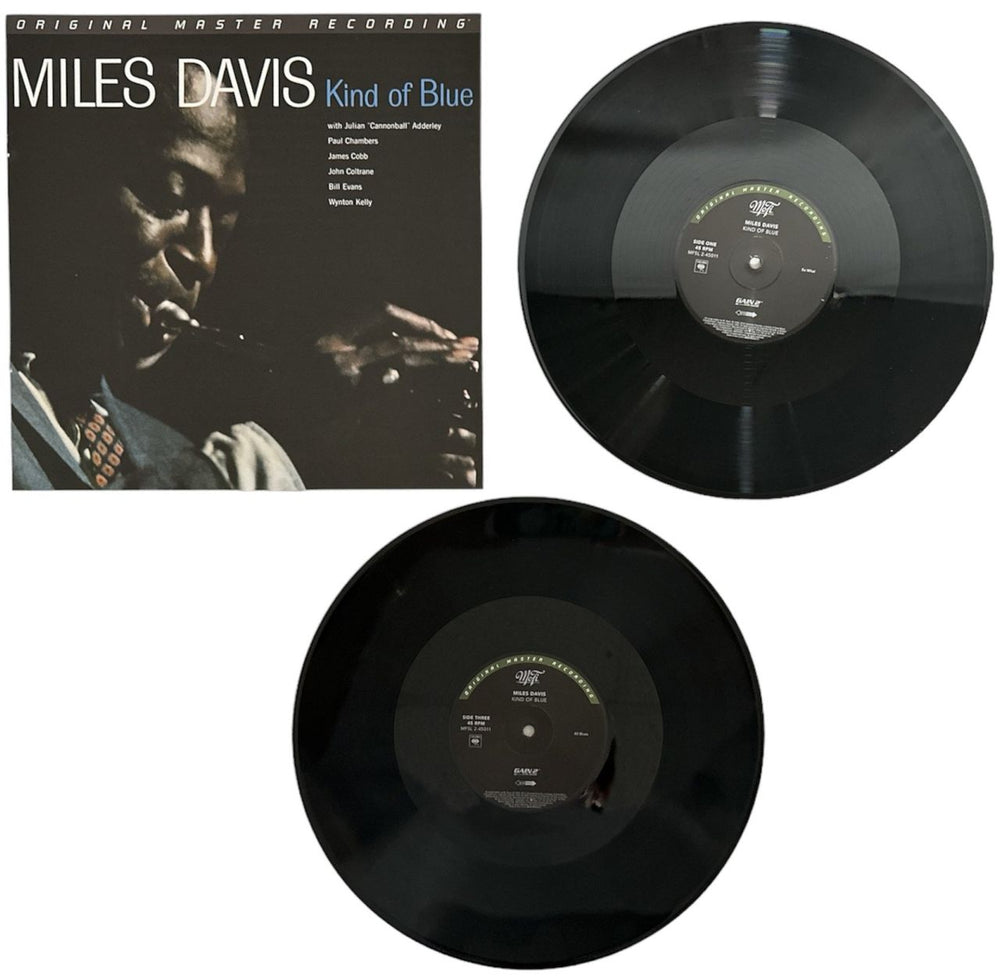 Miles Davis Kind Of Blue - Original Master Recording 180 Gram 45RPM US Vinyl Box Set MDAVXKI844139