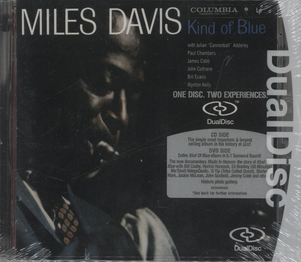 Miles Davis Kind Of Blue - Sealed UK Dual Disc 5204085