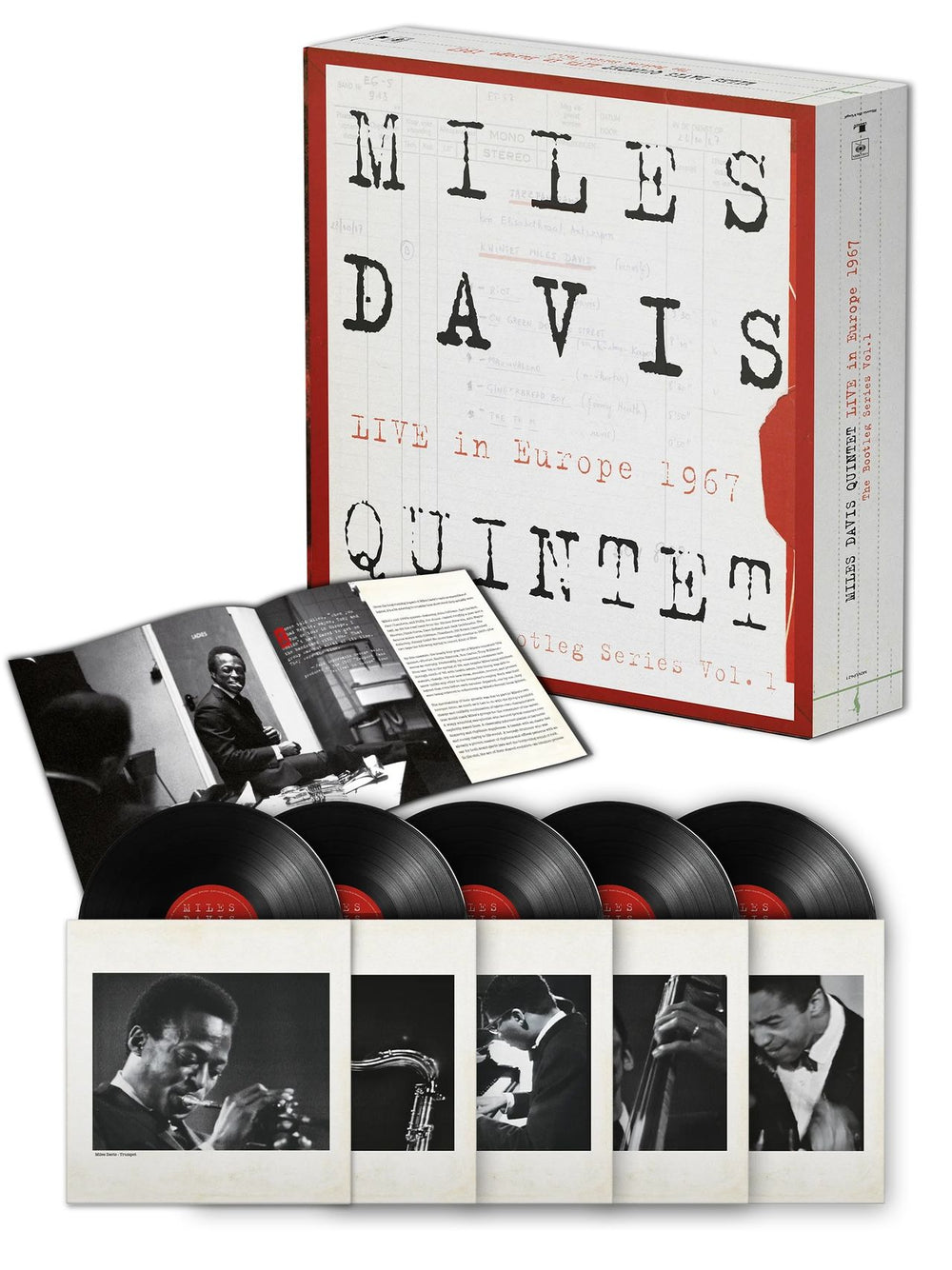 Miles Davis Live In Europe 1967 | The Bootleg Series Vol.1 - 5-LP Box Set - Sealed UK Vinyl Box Set MOVLP421