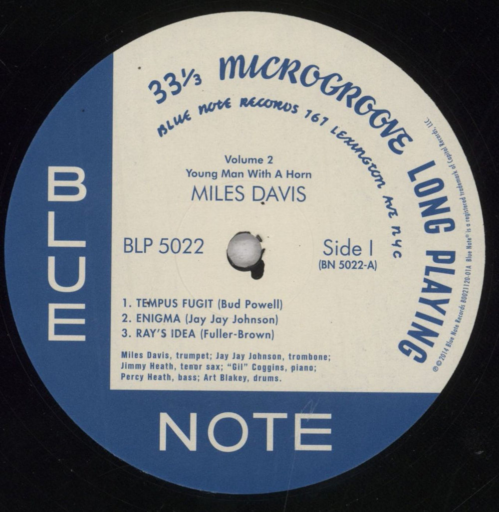 Miles Davis Miles Davis, Vol. 2 US 10" vinyl single (10 inch record) MDA10MI845609