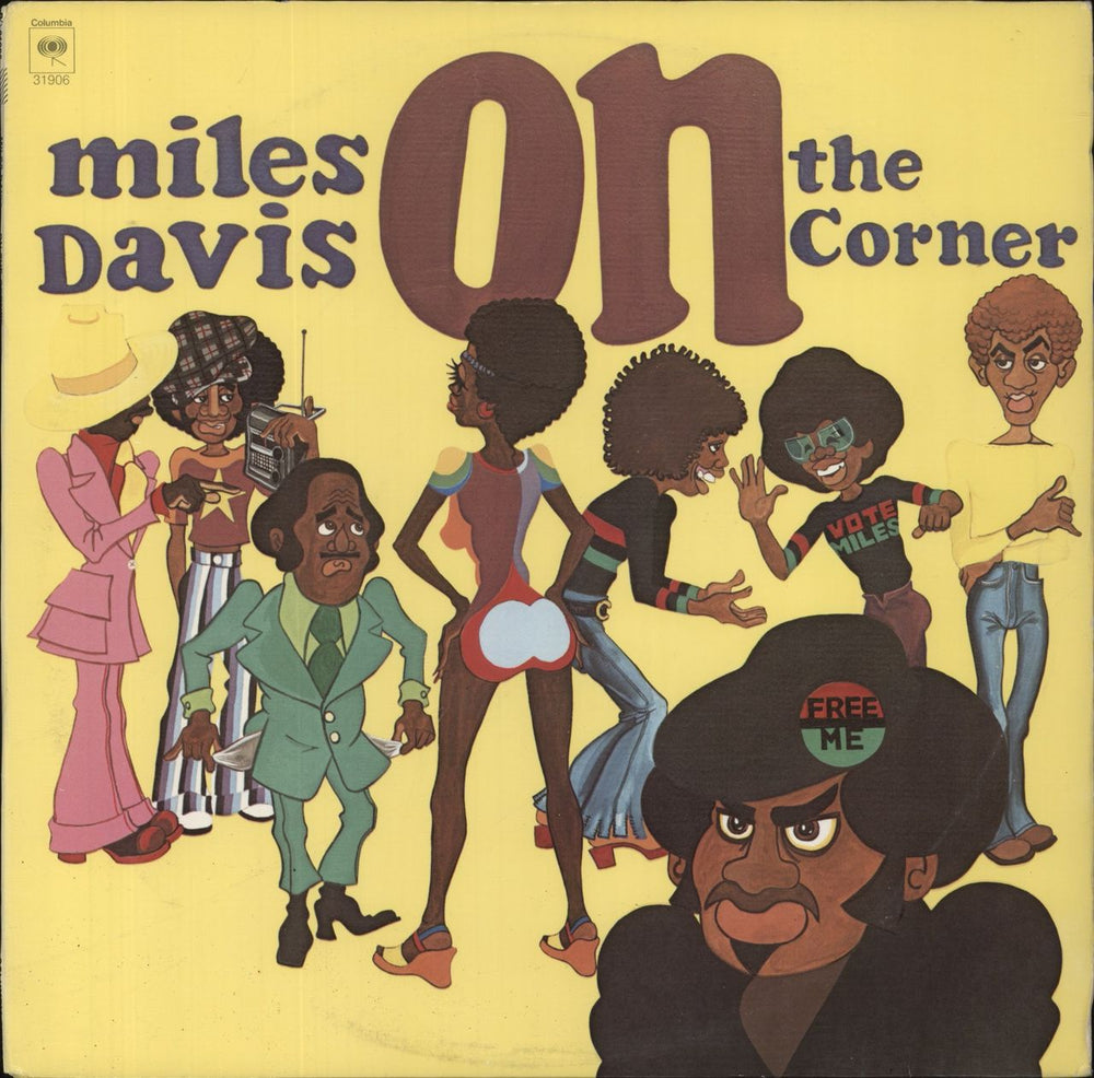 Miles Davis On The Corner - EX US vinyl LP album (LP record) 31906