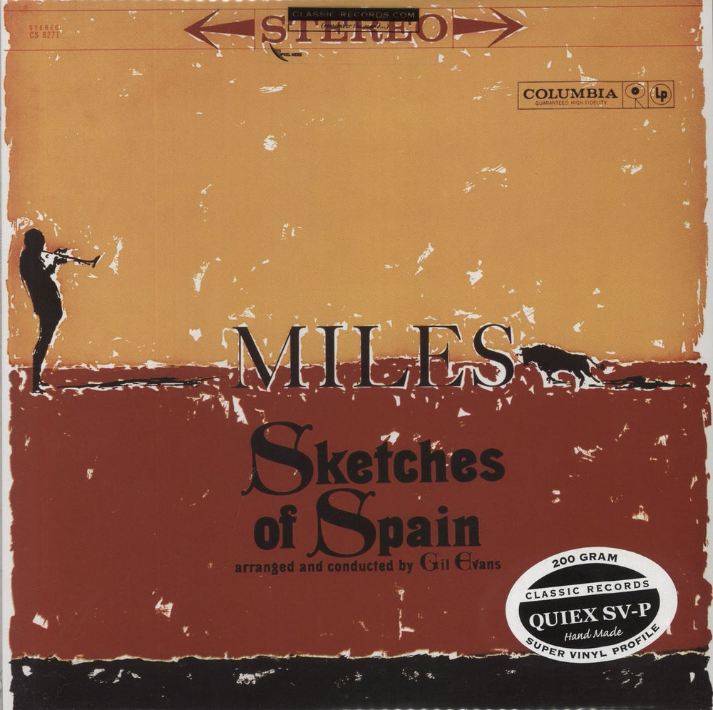 Miles Davis Sketches Of Spain - 200gm - sealed US vinyl LP album (LP record) CS8271