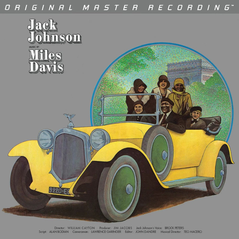 Miles Davis Tribute To Jack Johnson - Original Master Recording - Sealed US vinyl LP album (LP record) MFSL1-440