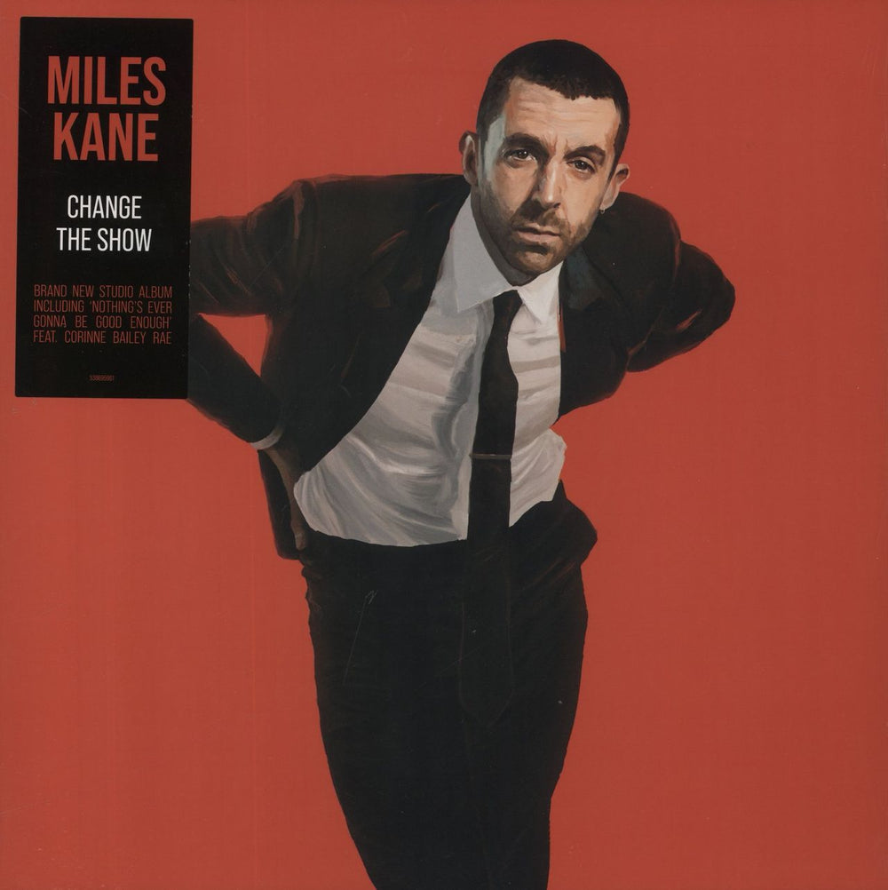 Miles Kane Change The Show + Autographed Lyric Insert UK vinyl LP album (LP record) 538713241