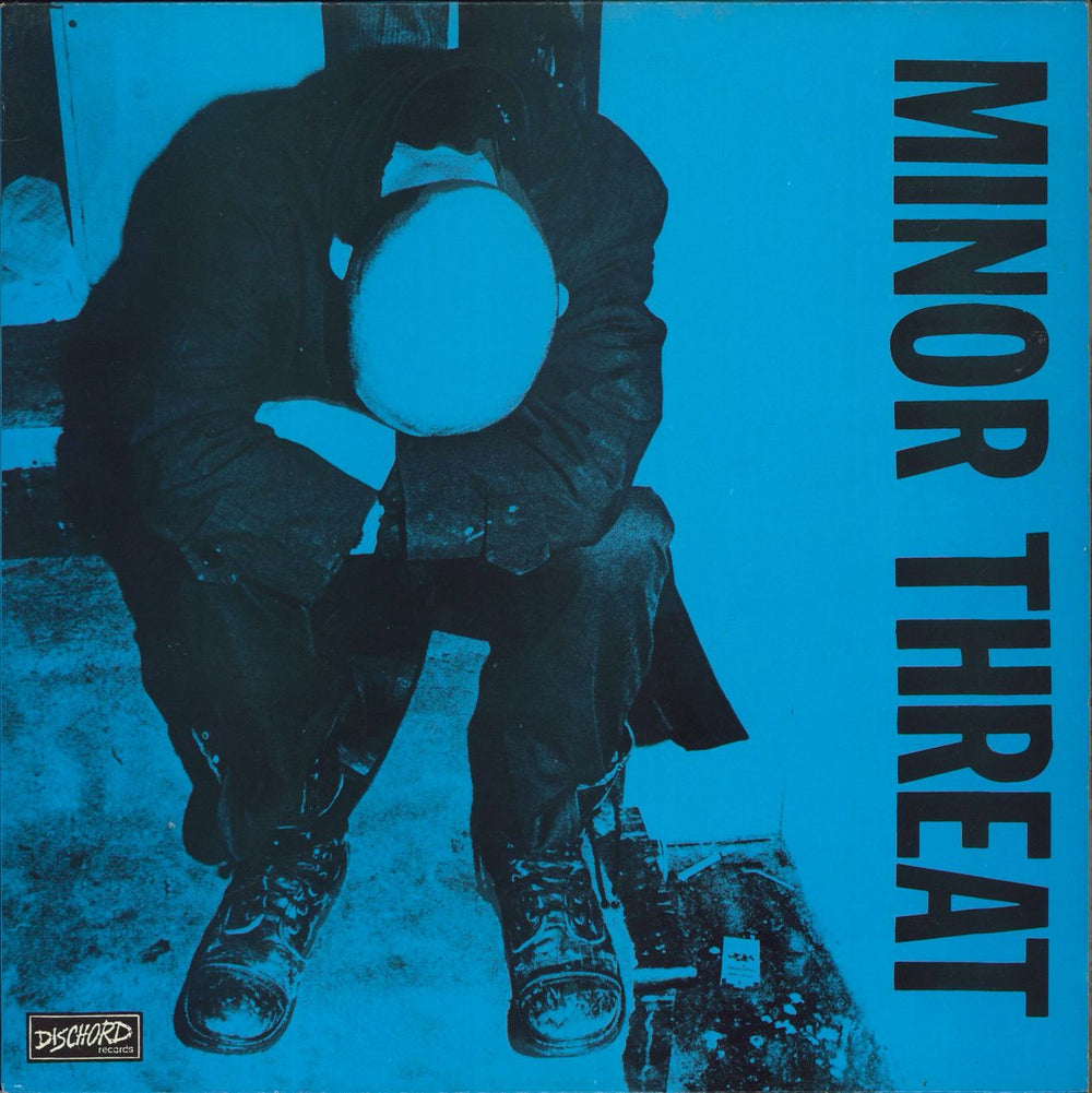 Minor Threat Minor Threat - Blue Cover - $5.00 French vinyl LP album (LP record) DISCHORD12