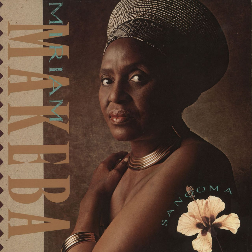 Miriam Makeba Sancoma German vinyl LP album (LP record) 925673-1