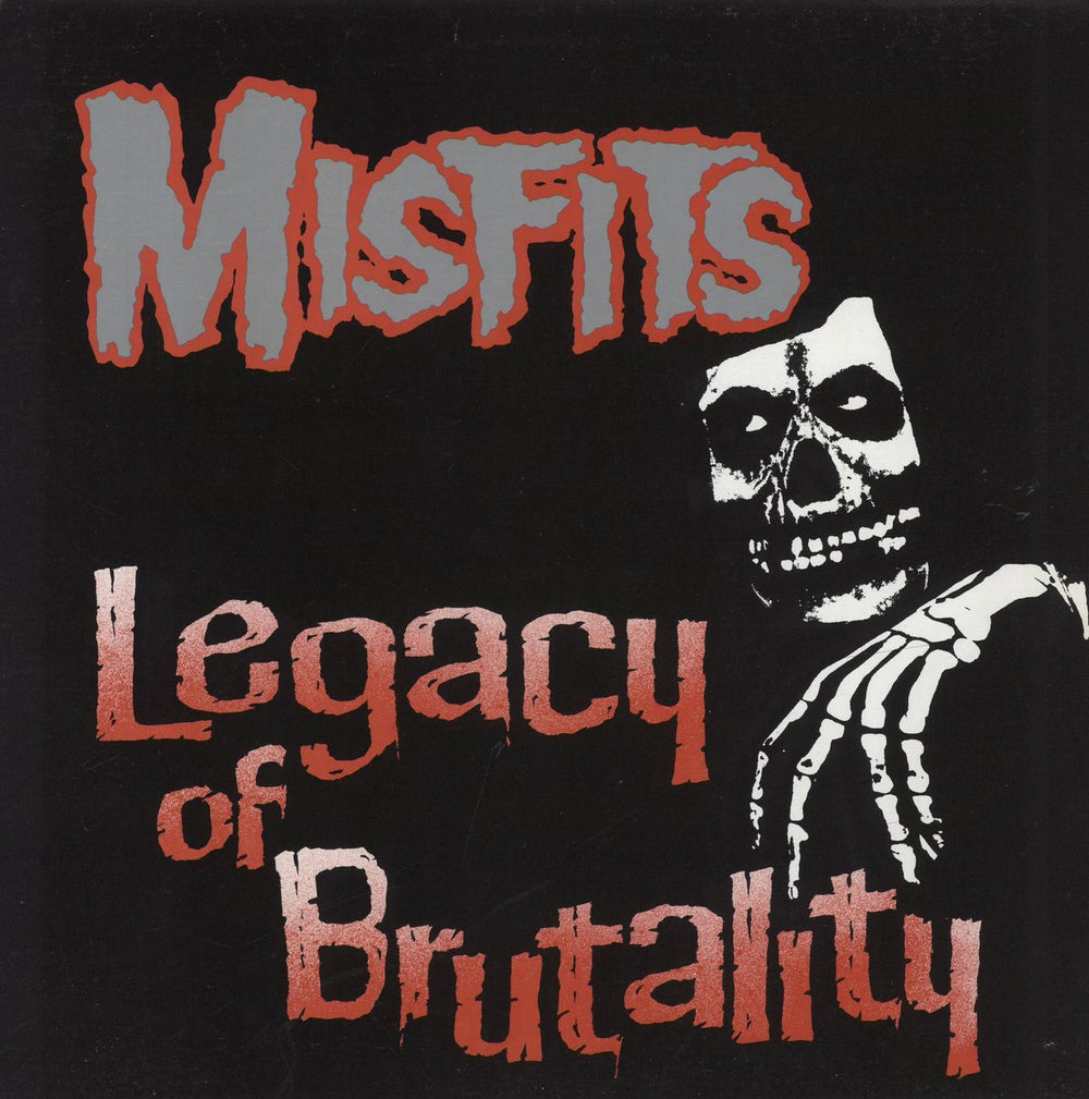 Misfits Legacy Of Brutality US vinyl LP album (LP record) PL9-06