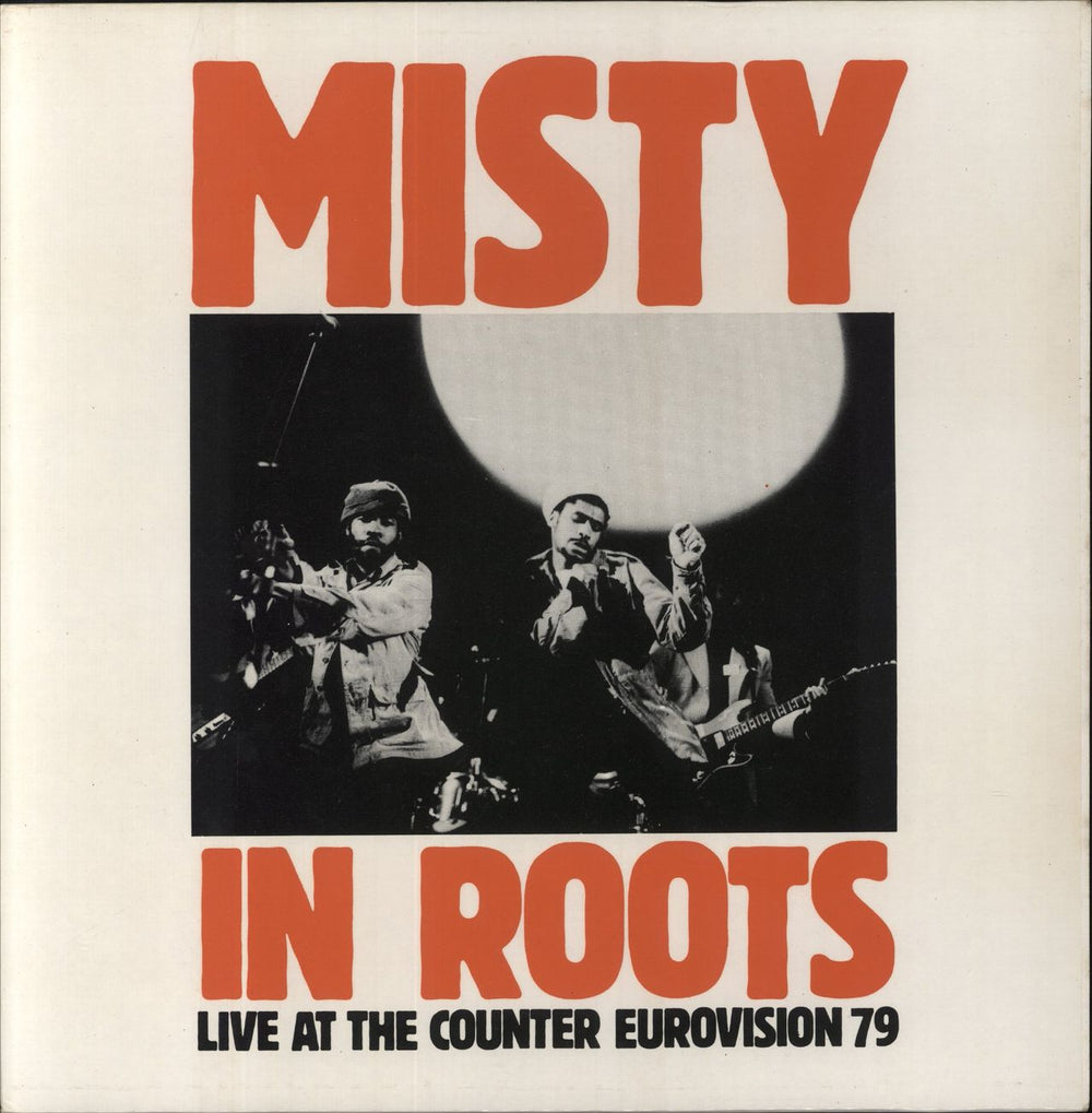 Misty In Roots Live At The Counter Eurovision 79 - EX Belgian vinyl LP album (LP record) PU003ALB