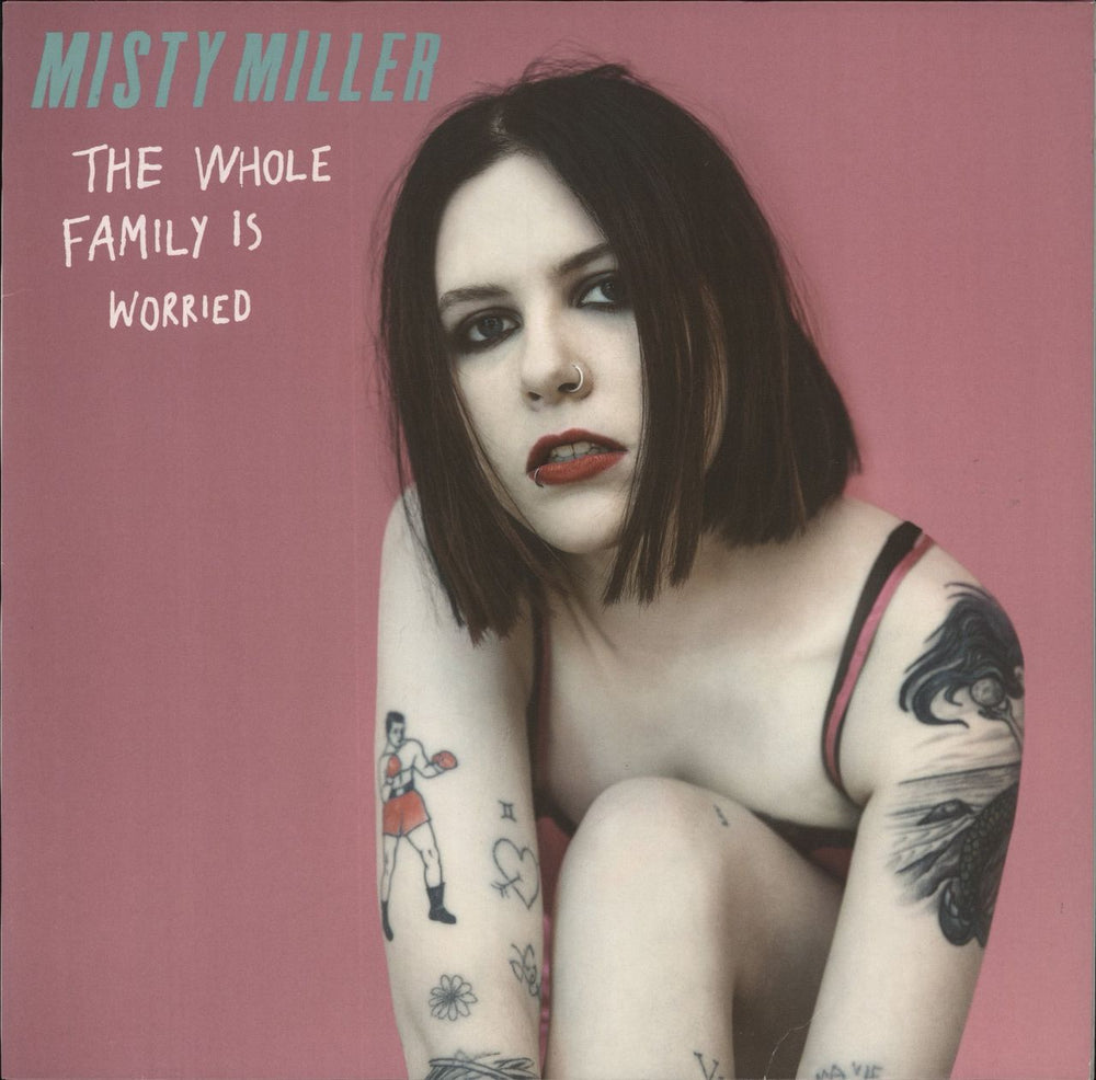 Misty Miller The Whole Family Is Worried UK vinyl LP album (LP record) 88875199891