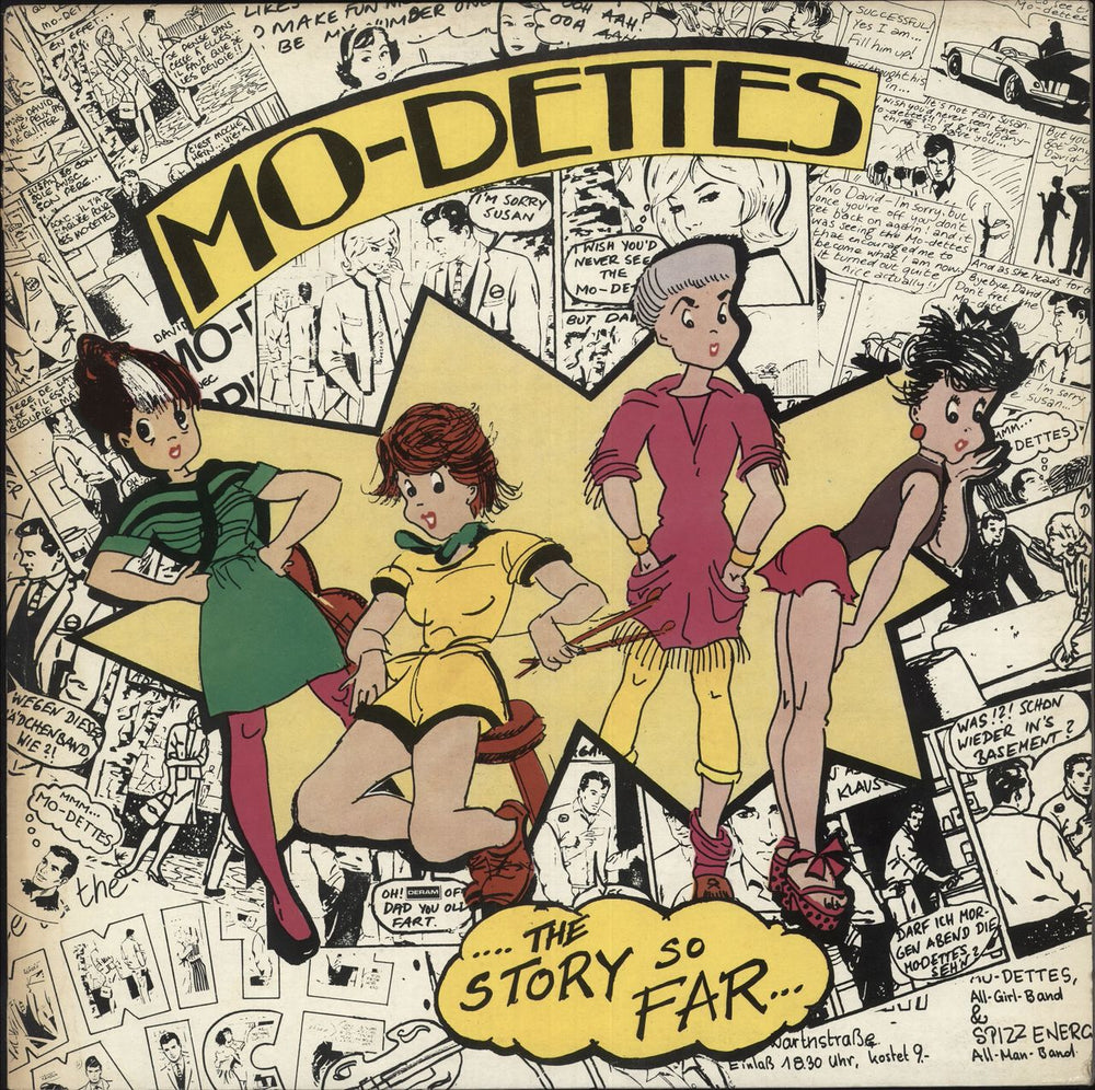 Mo-dettes The Story So Far  UK vinyl LP album (LP record) SML1120