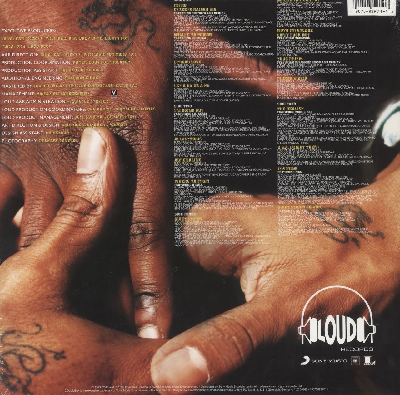 Mobb Deep Murda Muzik UK 2-LP vinyl set — RareVinyl.com
