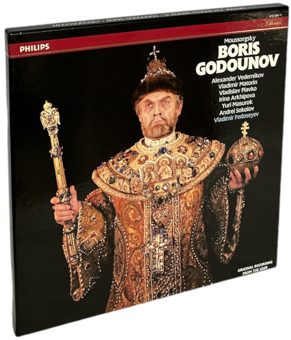 Modest Petrovich Mussorgsky Mussorgsky: Boris Godounov Dutch Vinyl Box Set 412281-1