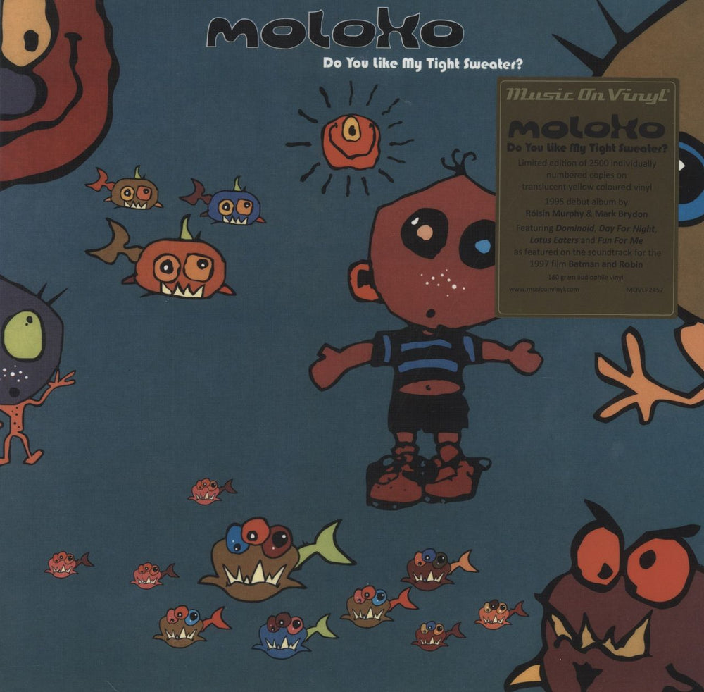 Moloko Do You Like My Tight Sweater? - Translucent Yellow Vinyl UK 2-LP vinyl record set (Double LP Album) MOVLP2457