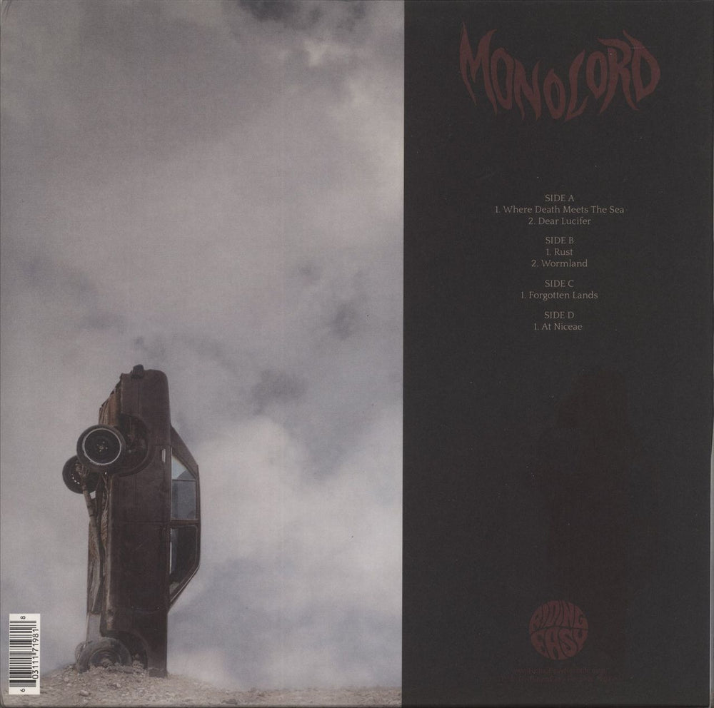 Monolord Rust - Green Vinyl UK 2-LP vinyl record set (Double LP Album) 603111719818
