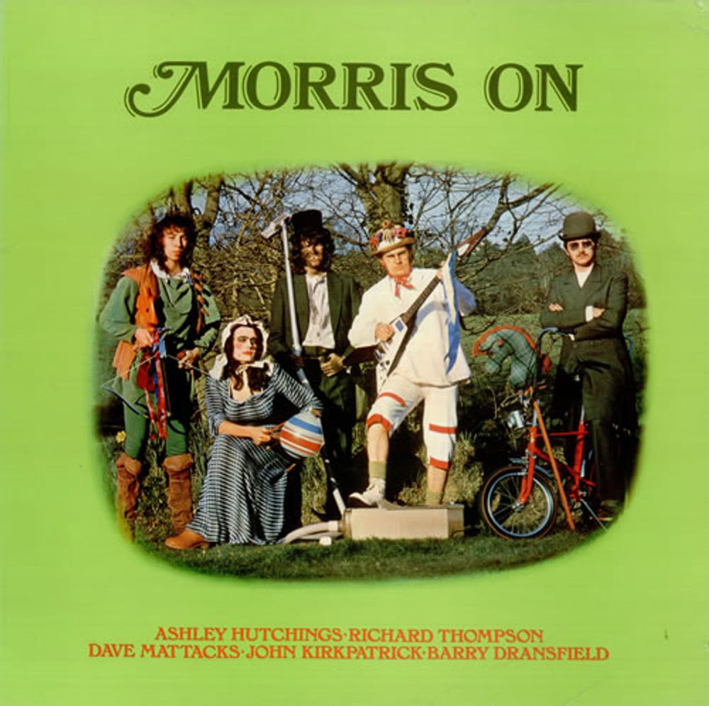 Morris On Morris On UK vinyl LP album (LP record) HELP5