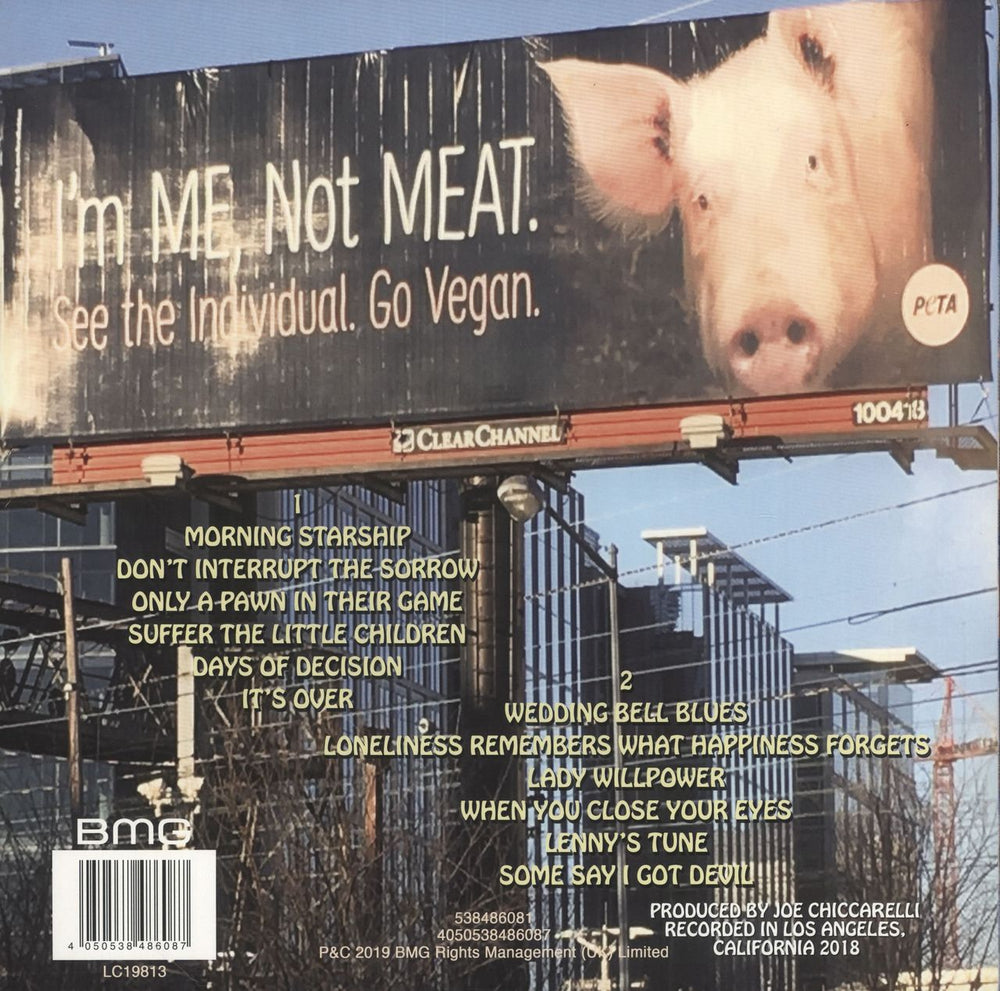 Morrissey California Son - Sky Blue Vinyl UK vinyl LP album (LP record) 4050538486087