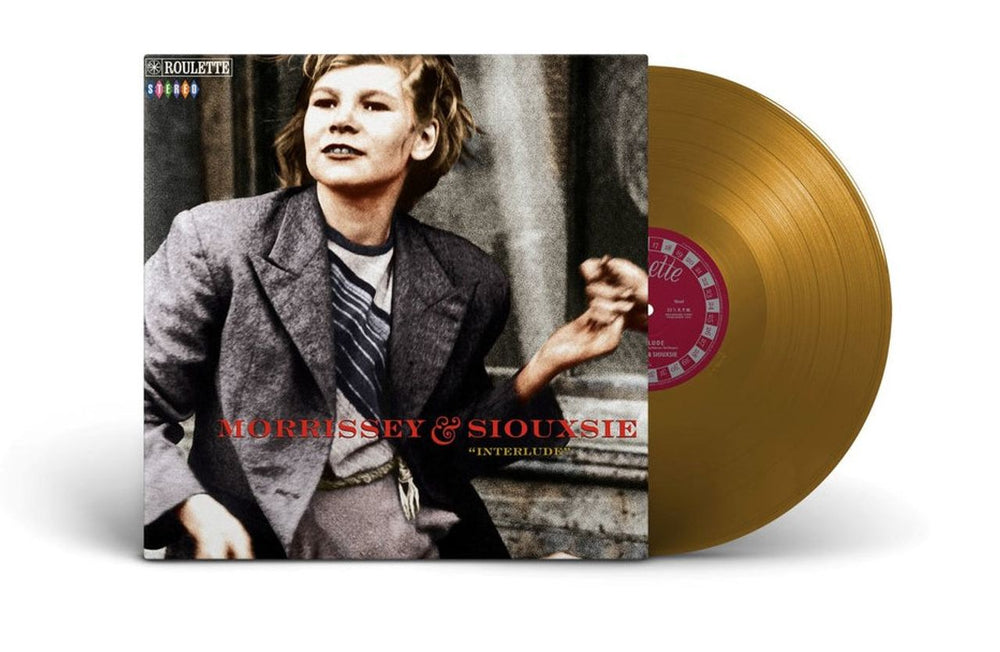 Morrissey Interlude - 180 Gram Gold Vinyl - RSD 2024 - Sealed UK 12" vinyl single (12 inch record / Maxi-single) MOR12IN834184