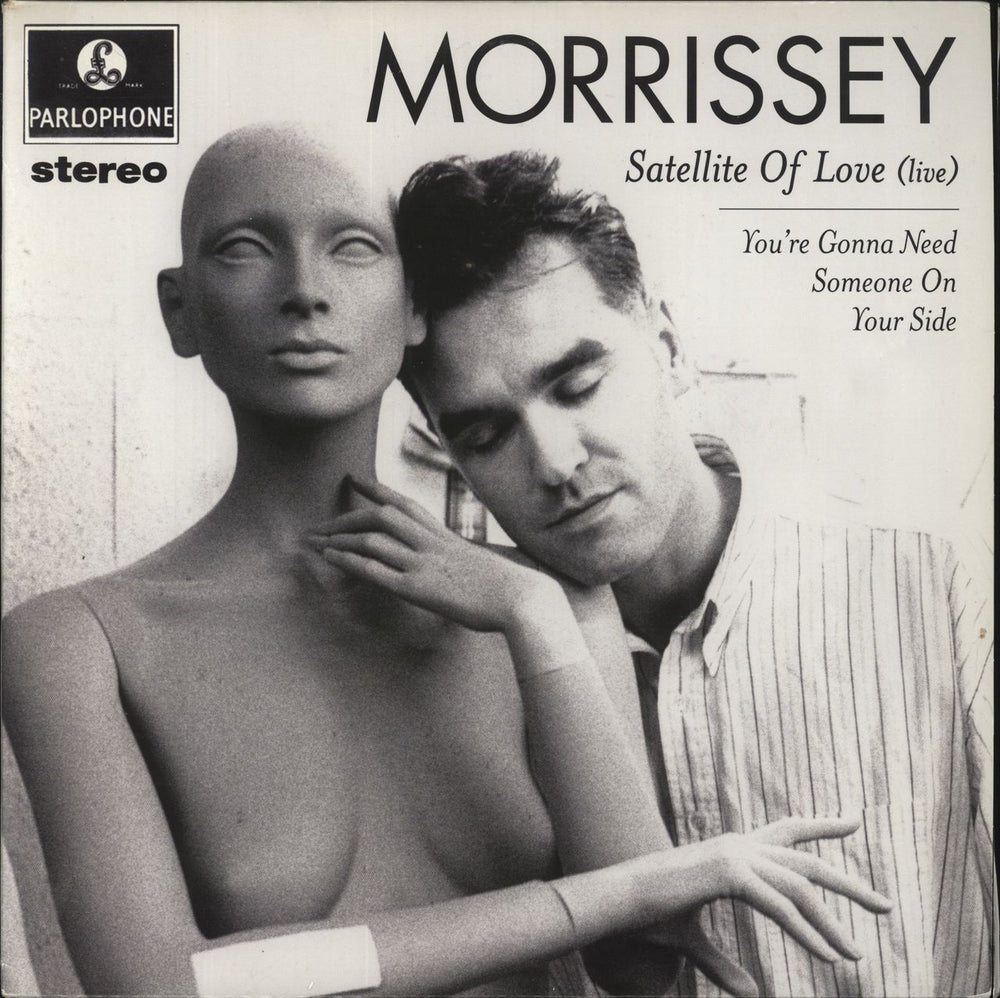 Morrissey Satellite Of Love (Live) - EX UK 12" vinyl single (12 inch record / Maxi-single) 12R6914