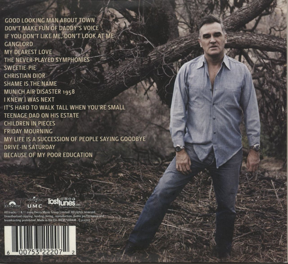 Morrissey Swords UK 2 CD album set (Double CD) 600753222072