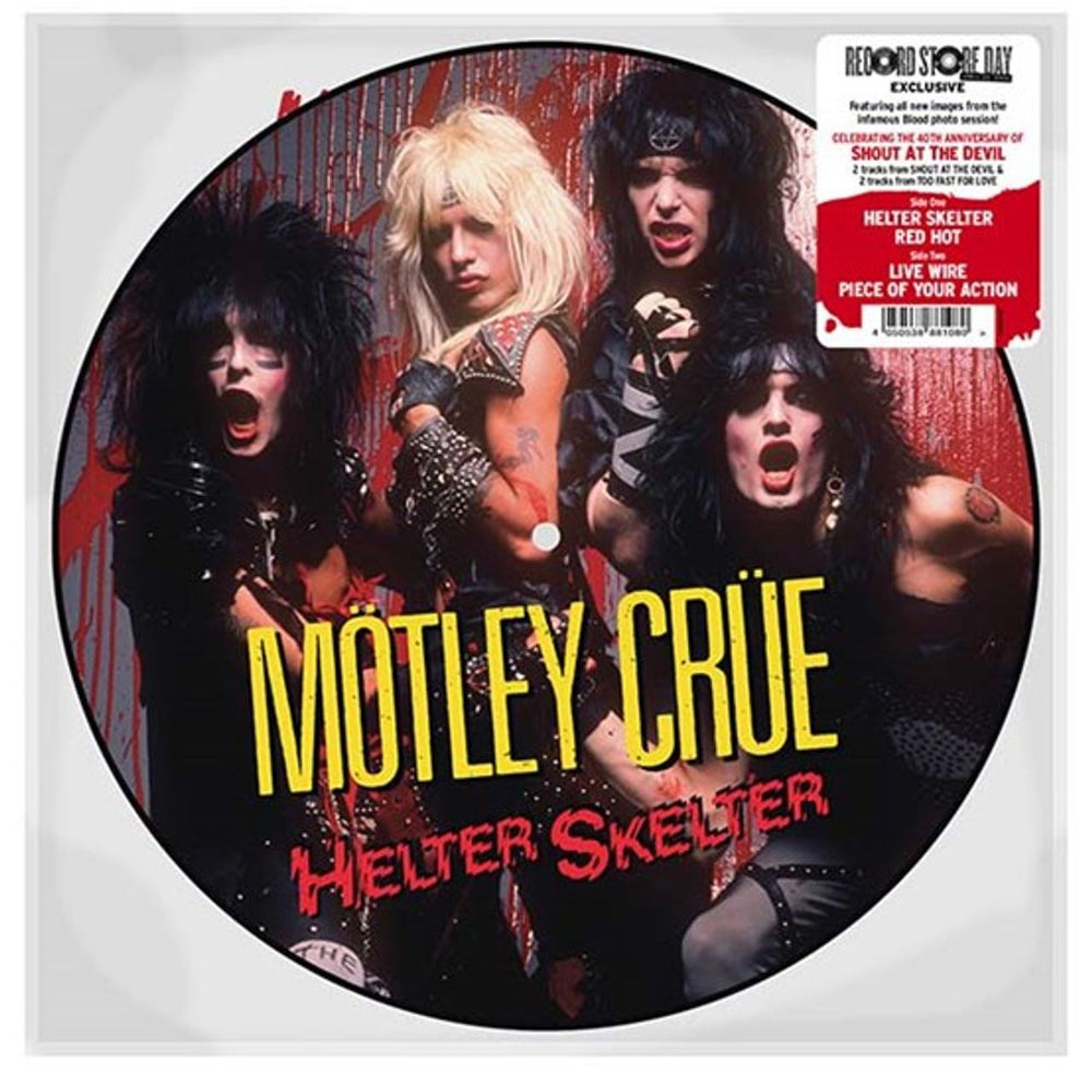 Motley Crue Helter Skelter - Picture Disc Edition - RSD 2023 UK picture disc LP (vinyl picture disc album) 538881081