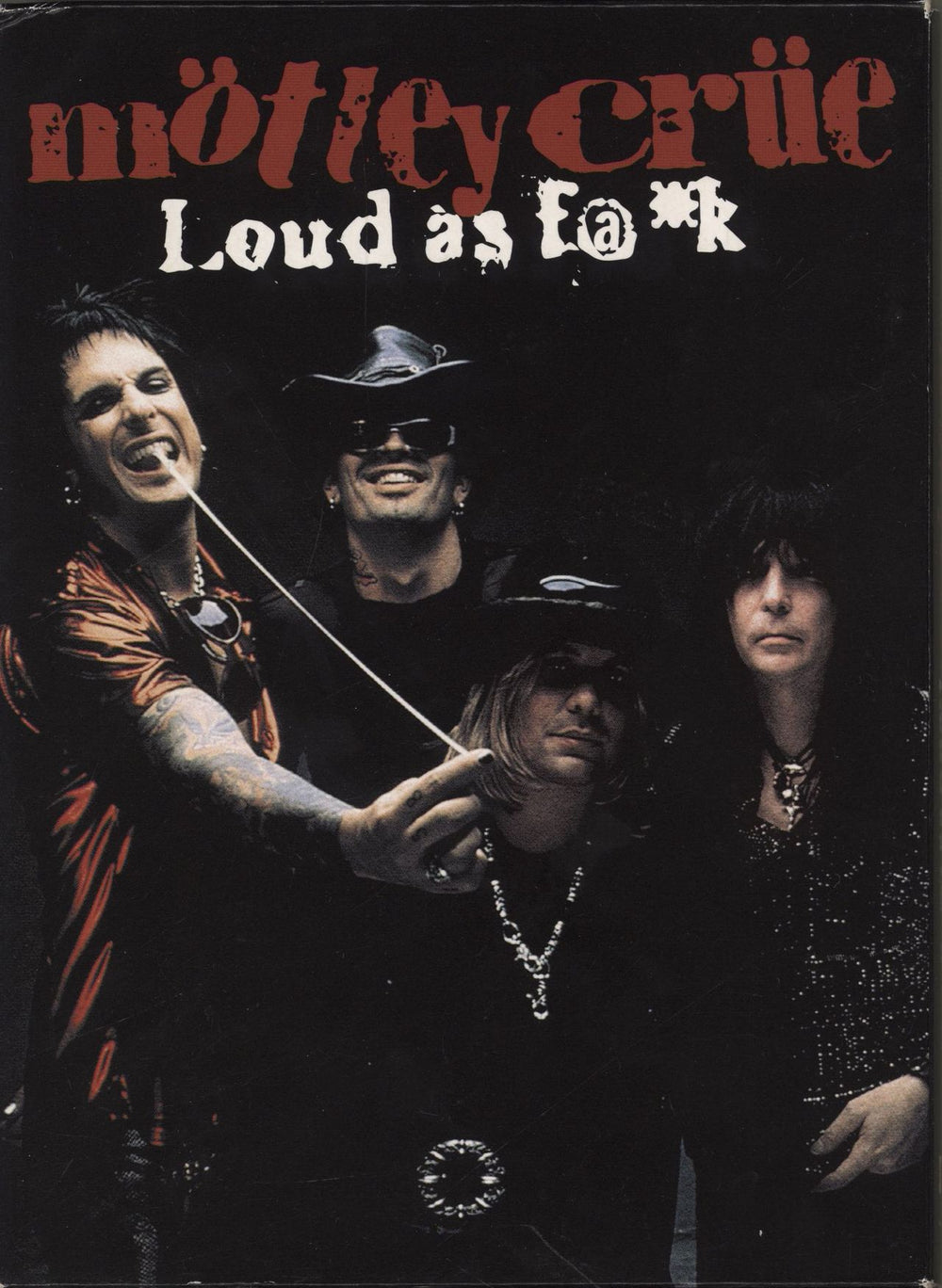 Motley Crue Loud As F@#k UK 3-disc CD/DVD Set 0602498104699