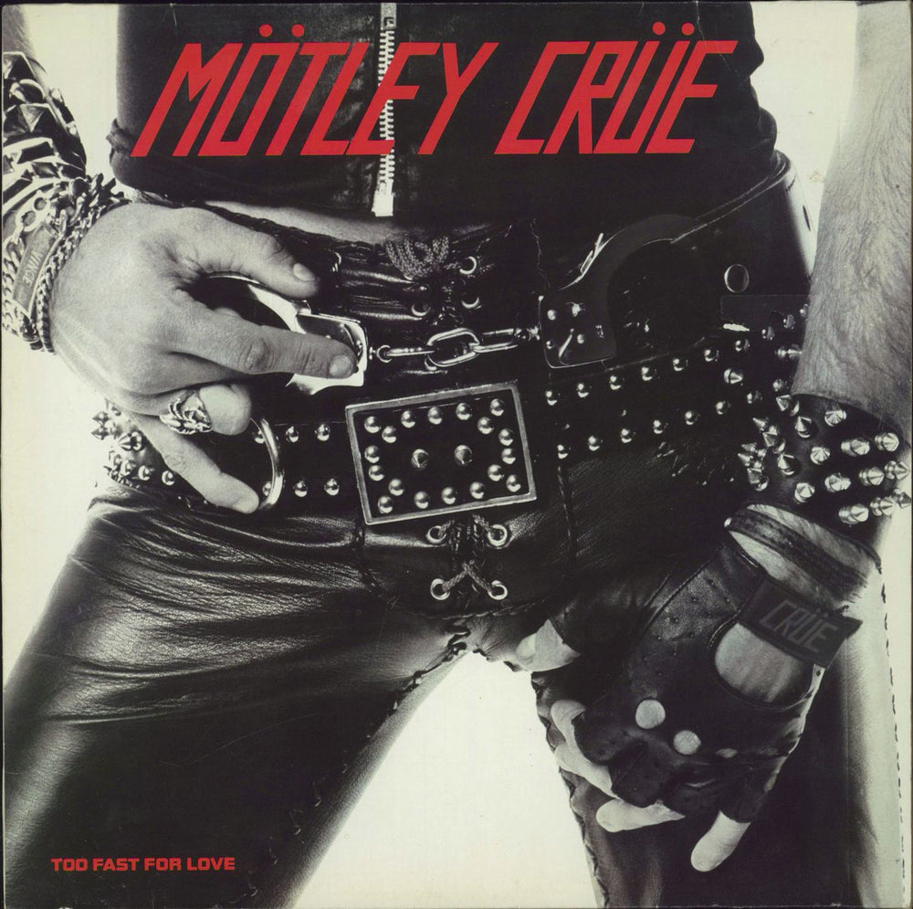 Motley Crue Too Fast For Love - EX German vinyl LP album (LP record) ELKK52425