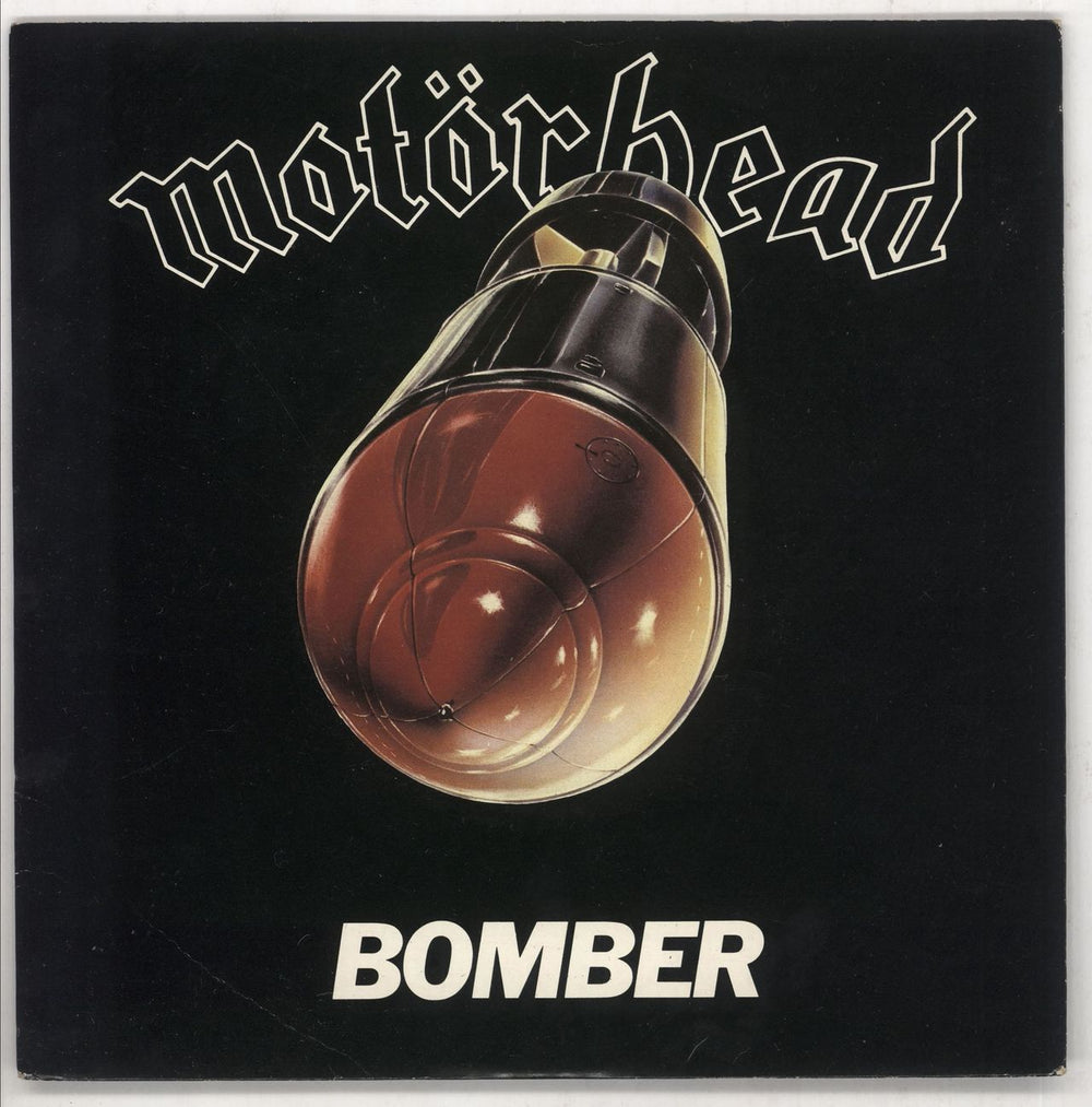 Motorhead Bomber - Blue Vinyl + p/s - EX UK 7" vinyl single (7 inch record / 45) BRO85