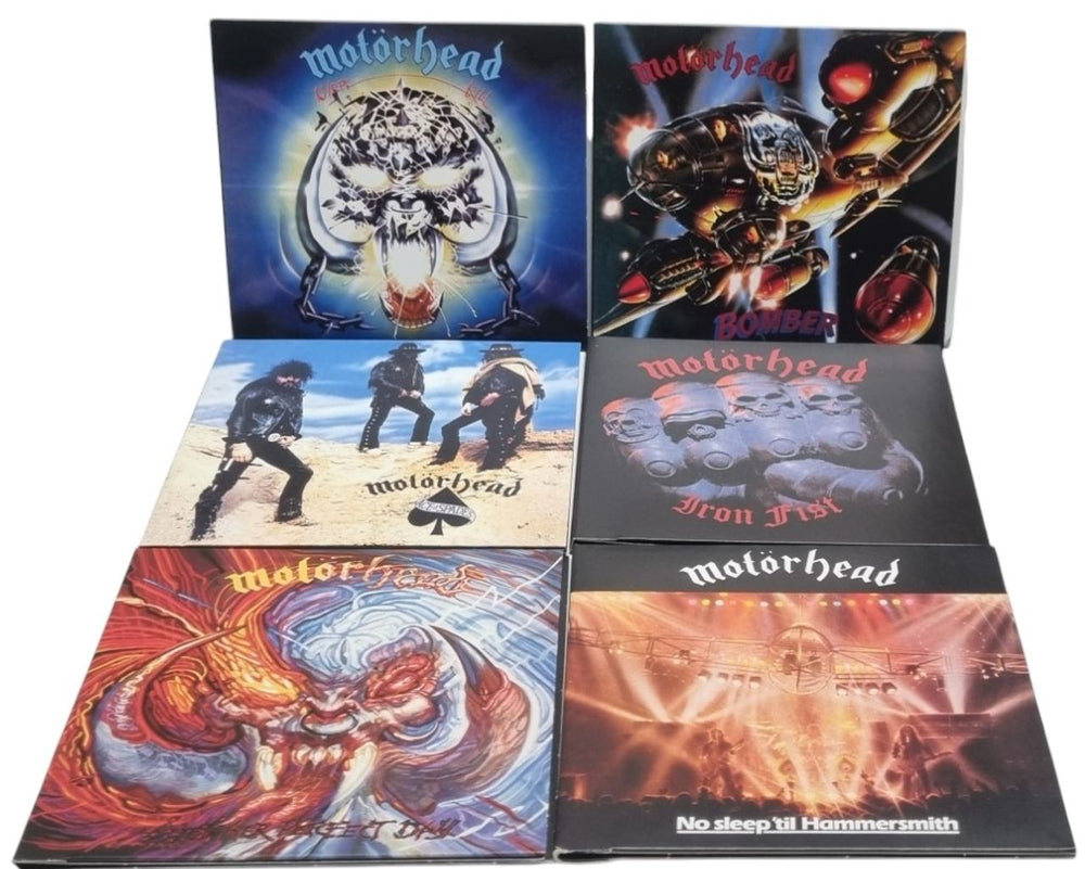 Motorhead Classic Album Selection UK 6-CD album set 602537035540