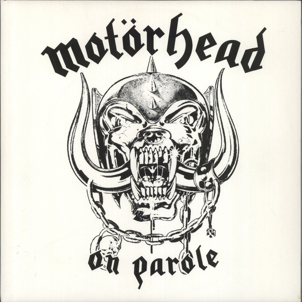 Motorhead On Parole - 180 Gram Clear Vinyl UK 2-LP vinyl record set (Double LP Album) BOBV166LP