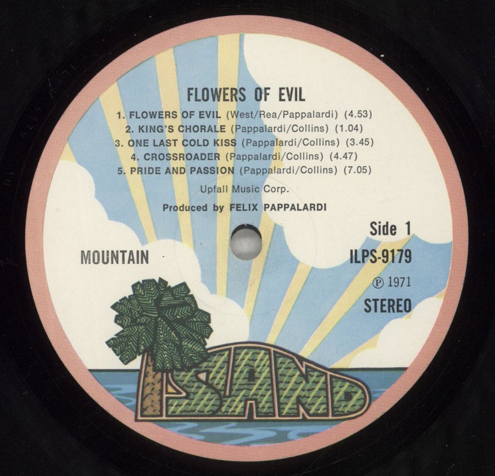 Mountain Flowers Of Evil - EX UK vinyl LP album (LP record) MOULPFL723742
