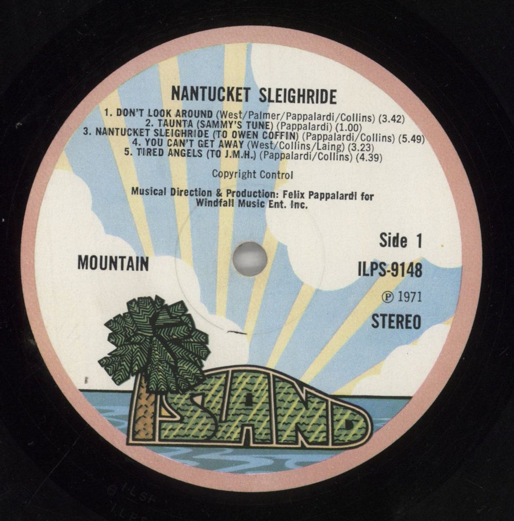 Mountain Nantucket Sleighride - 1st - EX UK vinyl LP album (LP record) MOULPNA698285