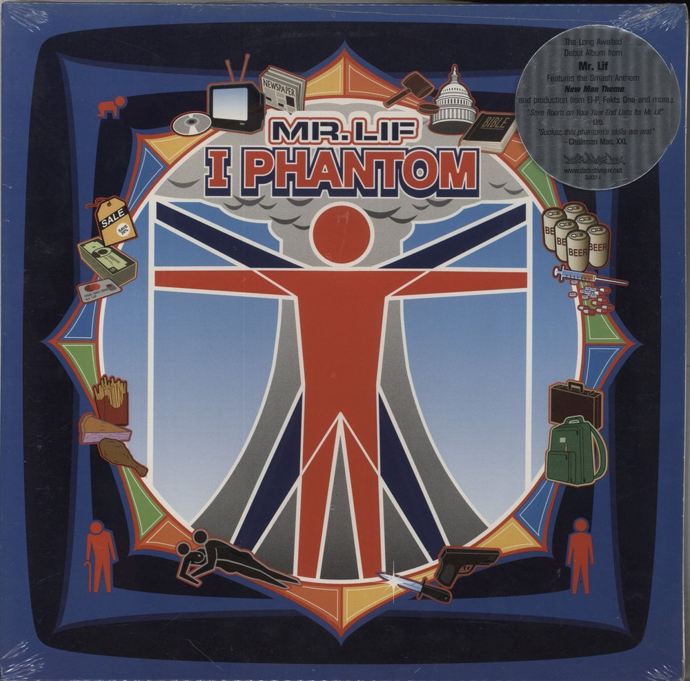 Mr. Lif I Phantom - Sealed US 2-LP vinyl record set (Double LP Album) DJX37
