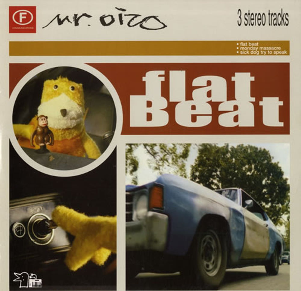 Mr Oizo Flat Beat French 12" vinyl single (12 inch record / Maxi-single) F104