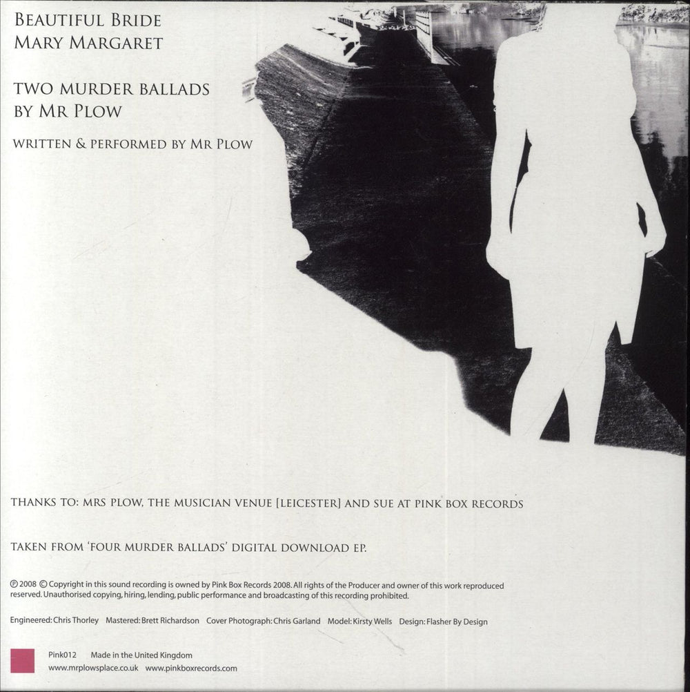 Mr Plow Two Murder Ballads By Mr Plow UK 7" vinyl single (7 inch record / 45)