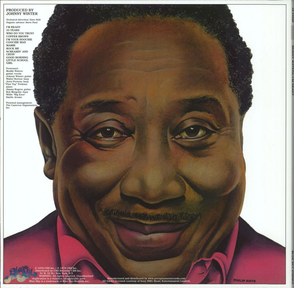 Muddy Waters I'm Ready - 180gm UK vinyl LP album (LP record) 5060149620762