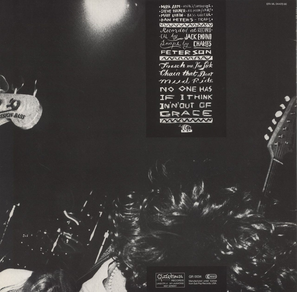 Mudhoney Superfuzz Bigmuff + Insert German vinyl LP album (LP record)