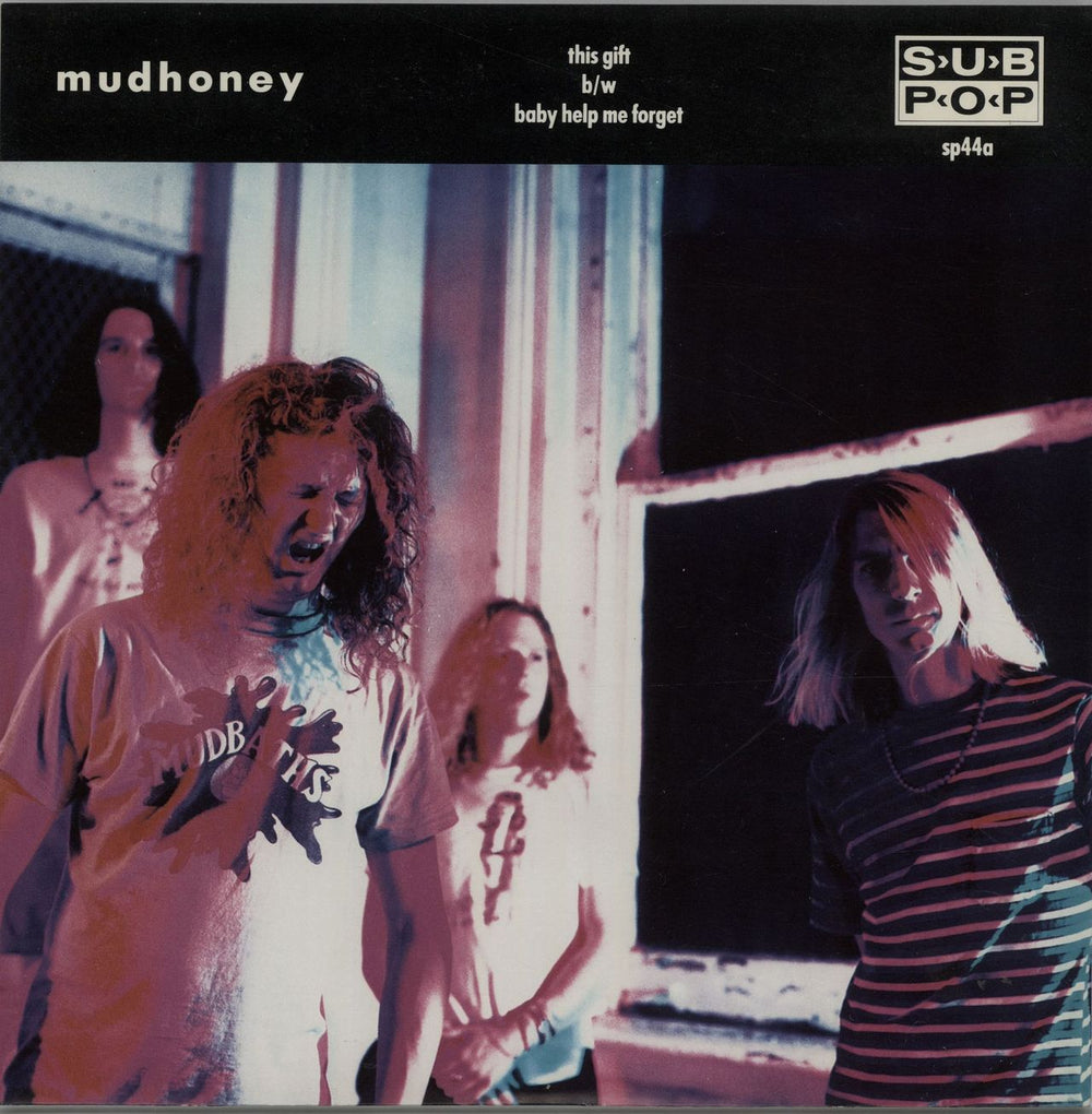 Mudhoney This Gift - Black Vinyl US 7" vinyl single (7 inch record / 45) SP44