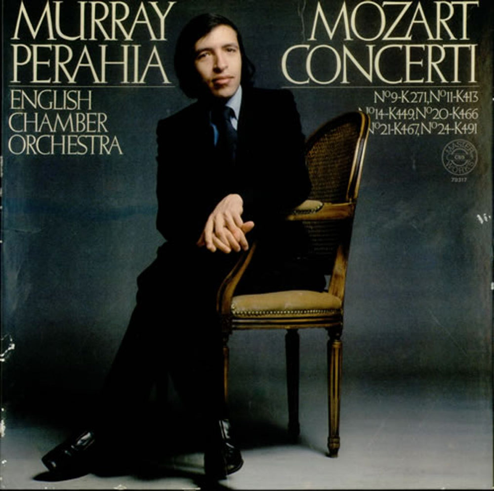 Murray Perahia Mozart Concerti Nos. 9, 11, 14, 30, 21 & 24 UK Vinyl Box Set 79317