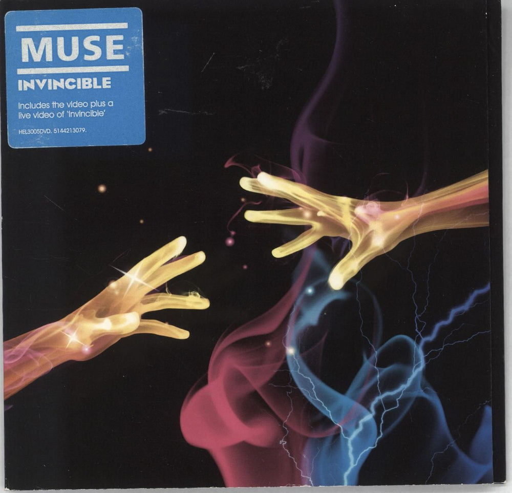 Muse Invincible UK DVD HEL3005DVD