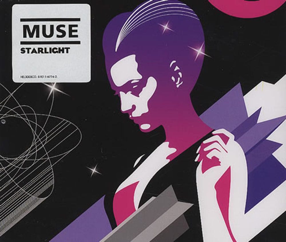 Muse Starlight UK CD/DVD single set HEL3003CD/DVD