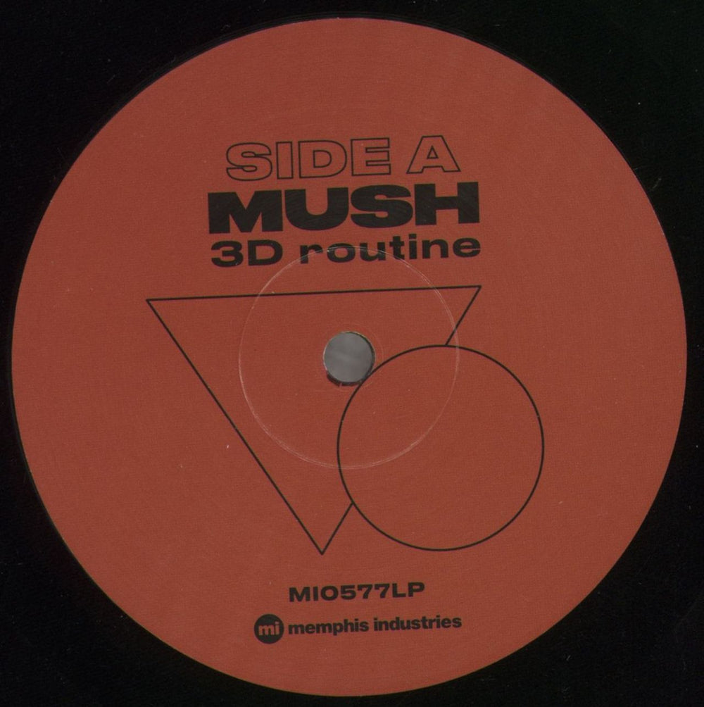 Mush 3D Routine US vinyl LP album (LP record) 20-LPDR857388