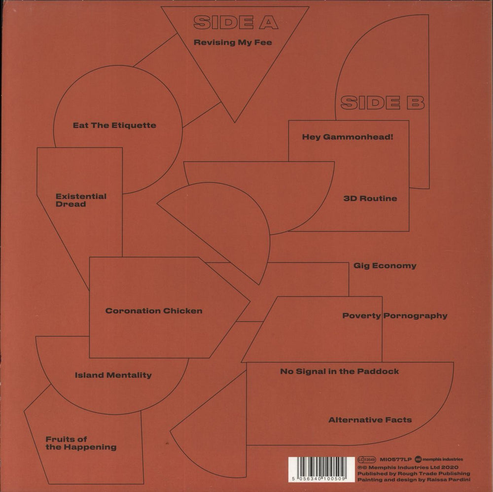 Mush 3D Routine US vinyl LP album (LP record) 5056340100509