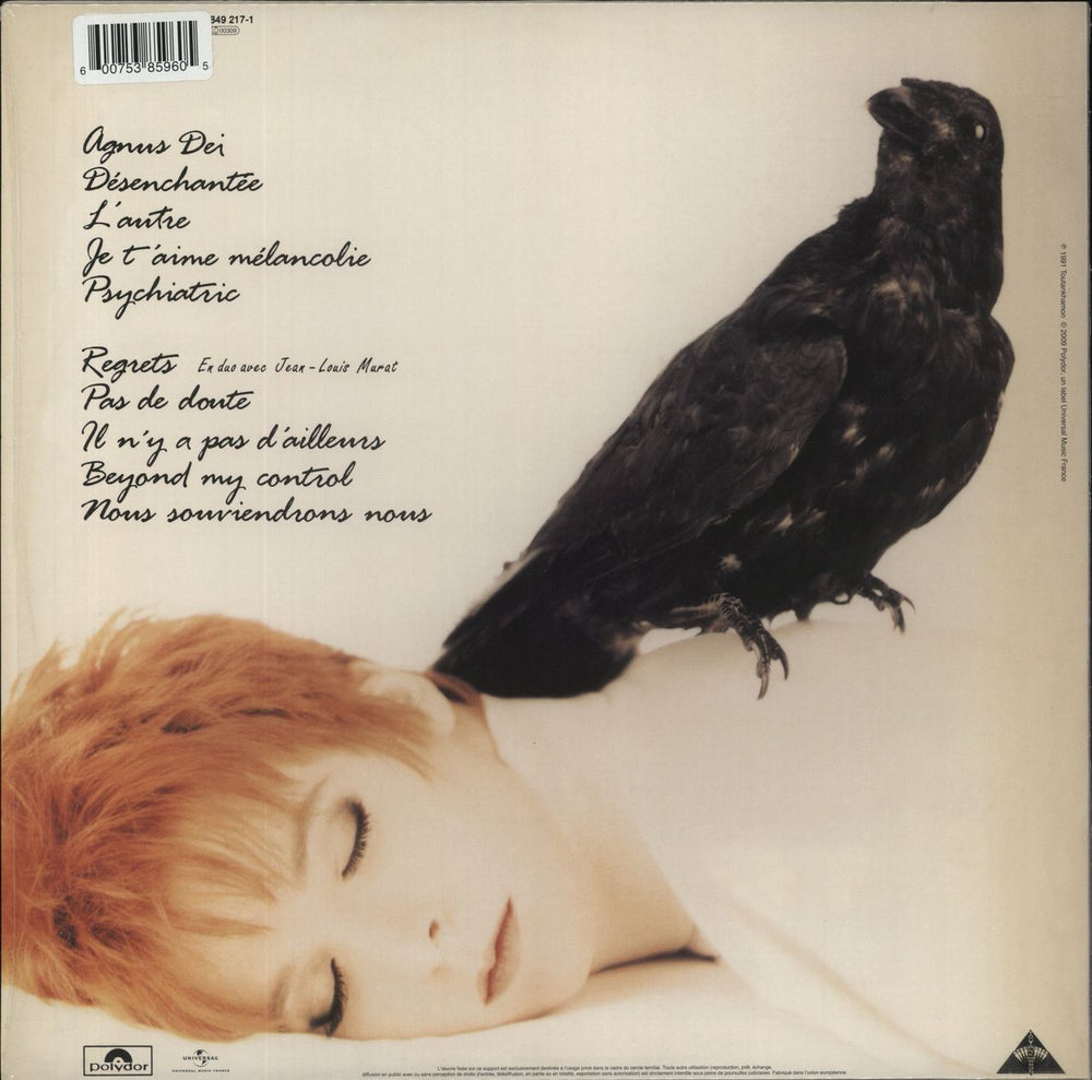 Mylene Farmer L'Autre - White Vinyl French vinyl LP album (LP record) 600753859605