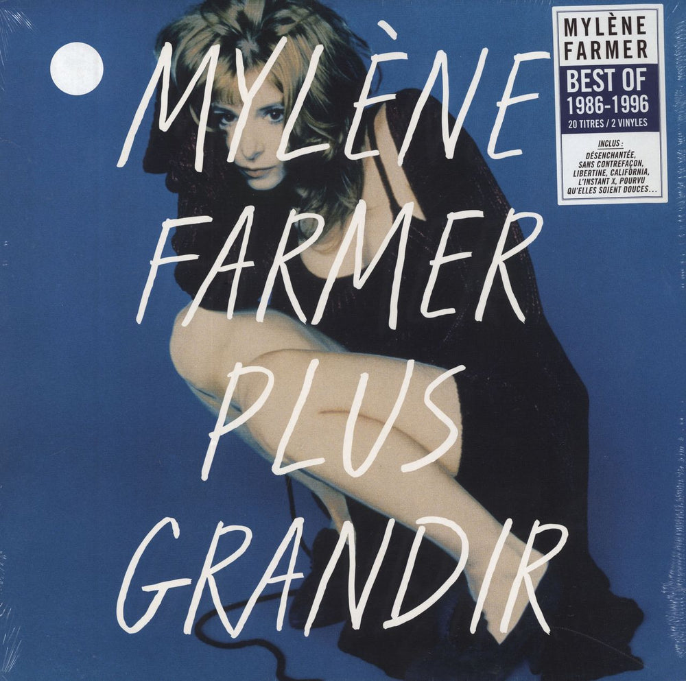 Mylene Farmer Plus Grandir - White Vinyl - Sealed French 2-LP vinyl record set (Double LP Album) 5394145