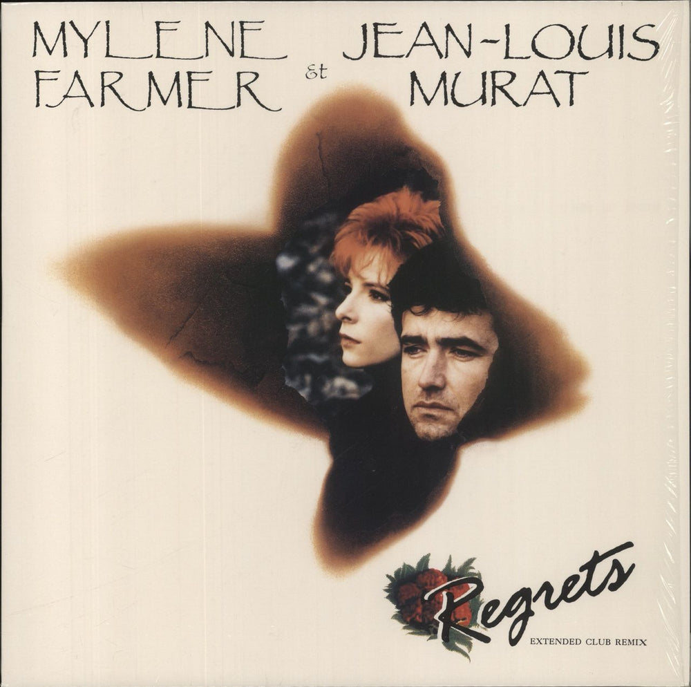 Mylene Farmer Regrets French 12" vinyl single (12 inch record / Maxi-single) 538045-2