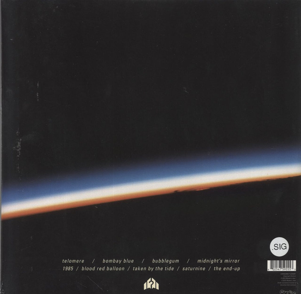 Mystery Jets Curve Of The Earth - 180 Gram Vinyl - Autographed & Sealed UK 2-LP vinyl record set (Double LP Album) 602547595553