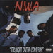 N.W.A. Straight Outta Compton - Red Vinyl UK vinyl LP album (LP record) 0600753469958